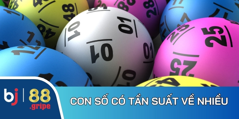 Xác định các con số có tần suất về nhiều để biết đề về 92 hôm sau đánh con gì?